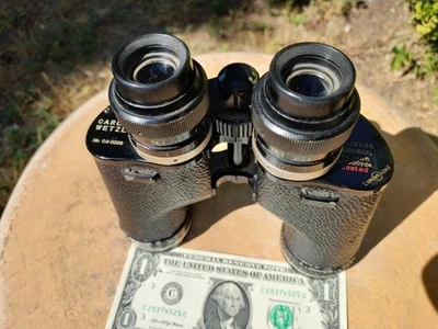 Vintage Binoculars CARL WETZLAN 090008 7x-12x35 AUDUBON - Image 1 of 4