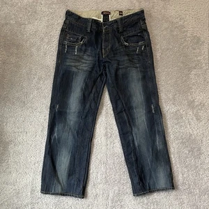 Ed Hardy by Christian Audigier Jeans Herren 34x32” Straight Distressed Schrittlänge 28” - Bild 1 von 19