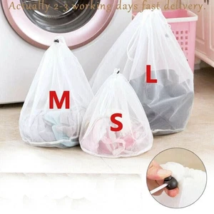 5PCS Reusable Large Washing Machine Mesh Net Bags Laundry Bag Thickened Wash Bag - Picture 1 of 13