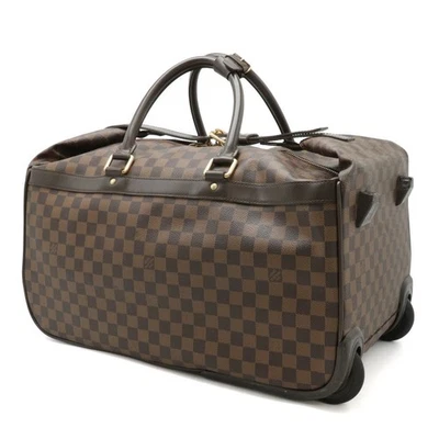 Authentic LOUIS VUITTON Eole 50 Damier Carry Bag  2way Boston Bag Brown - Image 1 of 4