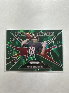 KIRK COUSINS 2024 Panini Prizm Break Green Ice #7 Falcons - Foto 1 di 2