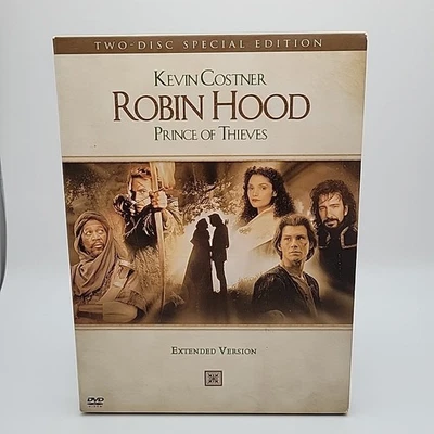 Robin Hood Prince Of Thieves Extended Special Edition (Used DVD) Kevin Costner - Image 1 of 4