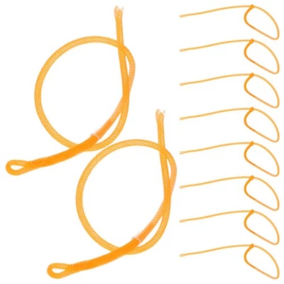  Lot de 10 connecteurs de ligne de pêche à la mouche tressés, accessoires de - Immagine 1 di 4