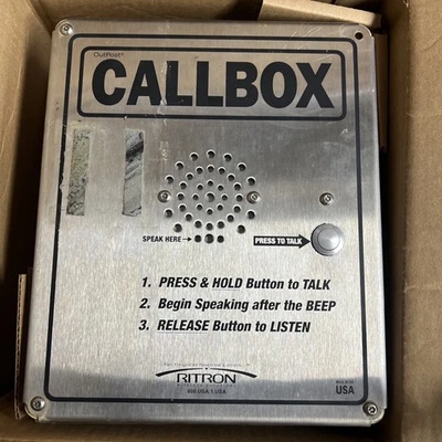 Ritron RQX-151-XT Outpost Callbox (VHF) #1 - Image 1 of 4