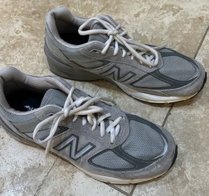 New Balance 990v5 Damen Made in USA Turnschuhe Grau Größe 9 B W990GL5 - Bild 1 von 10