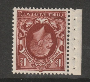 1934-36 GV 1 1/2d ROJO-MARRÓN "WMK INVERTIDO" EN ESTADO UM/COMO NUEVO. - Imagen 1 de 2