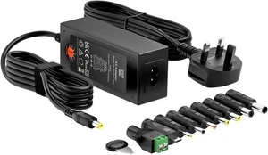 45W Universal Power Adapter AC DC 5V 6V 7.5V 9V 12V 13.5V 15V Power Supply Trans - Picture 1 of 5