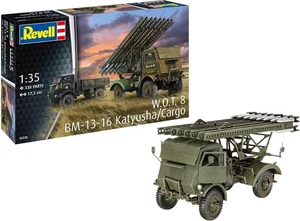 Revell 03338, BM-13-16 Katyusha on W.O.T. 8 chassis/Cargo - 1:35 Scale Model Set - Picture 1 of 5