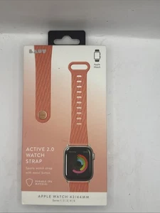 Genuine Laut active 2.0 watch strap for apple watch 41mm 38/40mm pink - Zdjęcie 1 z 3