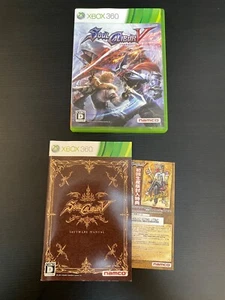 Soul Calibur V First print ver. Soul Caliber Import Japan Xbox 360 Japanese ver - Picture 1 of 5