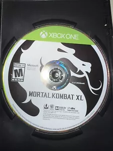 Microsoft XBOX ONE Mortal Kombat XL disco solo 2016 probado juegos WB - Imagen 1 de 2