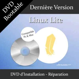 DVD Bootable Linux Lite + Guide d'utilisation - Imagen 1 de 1