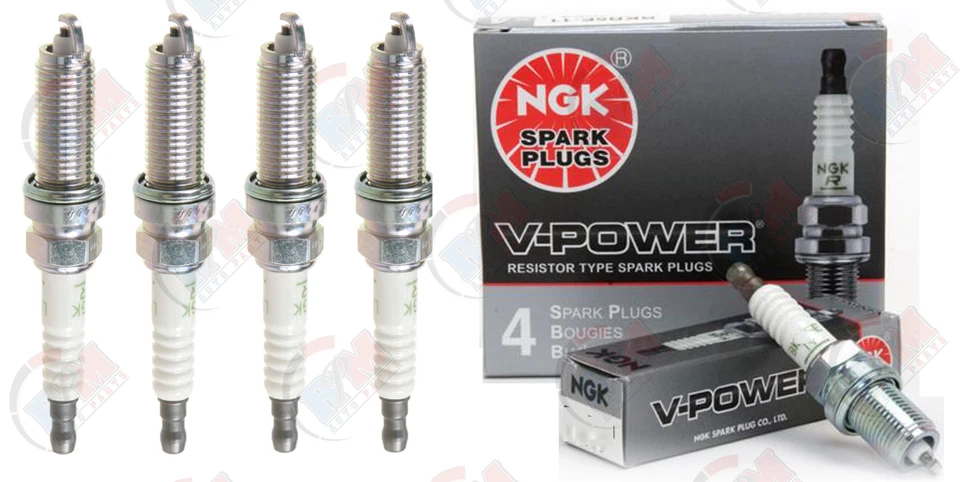 Bujías NGK "V-POWER" (Juego de 4) para Nissan X-Trail 2005-2006 2,5 L L4 Foto 1 de 1