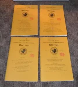1986 New York Genealogical & Biographical Record 4 Ausgaben Geschichte Publikation - Bild 1 von 1