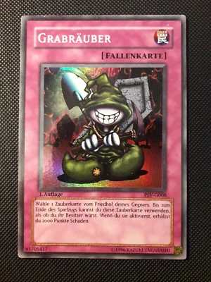 Yu-Gi-Oh! Grabräuber, PSV-G008, Super Rare, 1. Auflage, Deutsch, Mint-Good - Bild 1 von 4