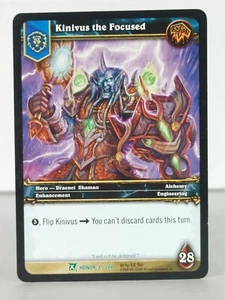 Kinivus the Focused - Fields of Honor - 3/208 - Wow TCG - Poco común - C - Imagen 1 de 5