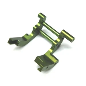 STRC GREEN ALUMINUM MOTOR GUARD ST3677G TRAXXAS STAMPEDE RUSTLER BANDIT 2WD - Picture 1 of 1