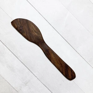 Crate & Barrel Farmhouse Wood Spreader for Spreads Jam Butter 7.25" - Picture 1 of 6