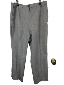 Pendleton Woman 12 Glen Checked Trouser Hose gefüttert 100 Schurwolle USA - Bild 1 von 10
