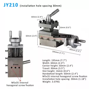 Torno de banco de cambio rápido BV20-1 0618 JY21023/30 mm JY250 postes y soportes herramienta de sujeción - Imagen 1 de 15