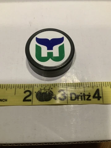 Vintage Hartford WHALERS Hockey Puck Magnet NHL Cover