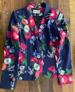 🌟 FERVENTE Damen Blazer Gr. 40 – Bunt - Bild 1 von 3