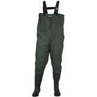 Compass 360 Oxbow Poly-Rubber Cleated Sole Chest Waders Size 7
