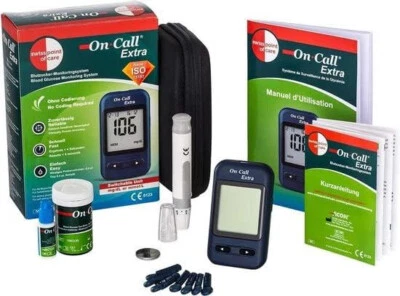 Swiss Point Of Care Glucose Starterkit – Das bewährte On Call Extra im neuen Des