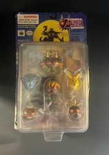 LEGEND OF ZELDA MAJORA'S MASK DEKU LINK BOXED FIGURE. EPOCH NINTENDO PVC FIGURE 