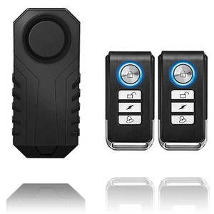 Telecomando allarme sicurezza moto bici vibrazione antifurto wireless 113dB più recente - Foto 1 di 13