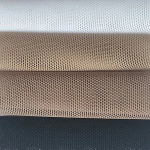 Soft Super Power Mesh Tulle 4W stretch Fabric Sheer Net Veils Dresses Bridal 60" - Picture 1 of 66