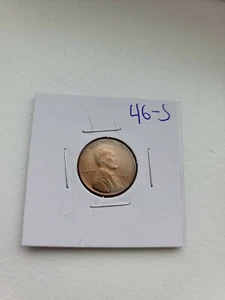 1946 S Lincoln Wheat Cent Penny Free Shipping - Picture 1 of 4