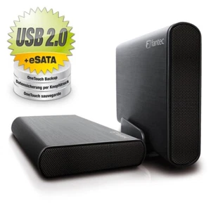 FANTEC DB-AluSky U2e - EINZELSTÜCKE - 3.5" Festplattengehäuse USB 2.0 & eSATA - Bild 1 von 4