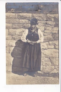 ITALIEN , PROVINZ BOZEN , VOLKSTRACHT BUCHENSTEINERTAL , SÜDTIROL 1915 - Picture 1 of 2