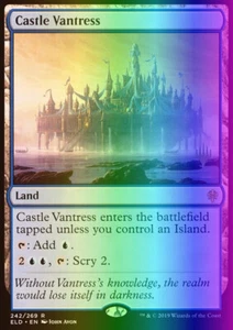 MTG Castle Vantress (242p/150) Throne of Eldraine Promos LP FOIL - Picture 1 of 1