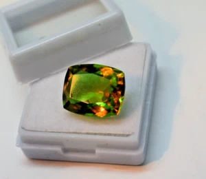 cushion cut Natural color changing alexandrite 10Ct loose alexandrite gemstone - Picture 1 of 7