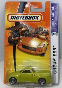 2007 Matchbox #18 Chevy SSR Light Green MBX Metal - Picture 1 of 2