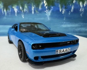 Dodge Challenger SRT Demon 170 Any Name Plate - 1:40 boy Toy Car Gift w/Sleeve - Picture 1 of 10