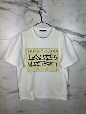 Louis Vuitton, Shirts, Louis Vuitton Men Med Tshirt White Colourful  Inspirational Phrases Spell Out