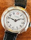 Jw Benson London Watch Silver Officers Trench From C1914 Rare Dial Pin Set