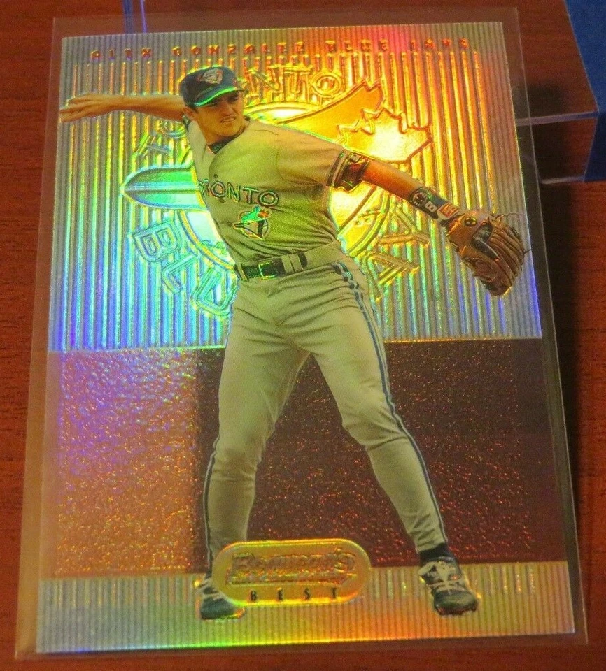 #349 1995 BASEBALL BOWMANS BEST REFRACTOR ALEX GONZALEZ #85 - Image 1 of 1