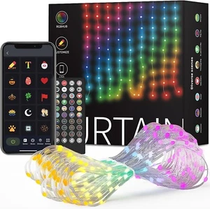 540RGB led Lights 6.88*4.92 FT Curtain Fairy Christmas APP DIY Customizable NEW! - Picture 1 of 6