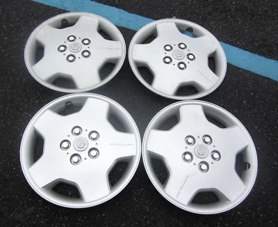 16" 2001 02 Chrysler Sebring 5 Spoke Hubcaps Wheel Covers Foto 1 de 2