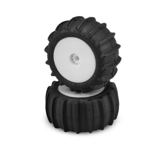 JConcepts Mini-T 2.0 Animal Pre-Mounted Rear Tires (White) (Green) (2) - Picture 1 of 1