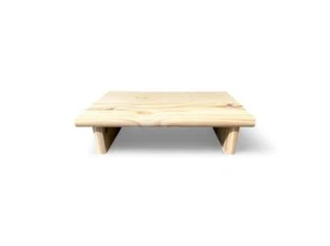 24" CIDS Monitor Stand Pine 1" Unfinished 24 x 11.25 x 4.88 Wood Shelf Riser NEW - Picture 1 of 11