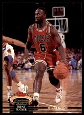 1992-93 Stadium Club Trent Tucker Basketball Cards #284