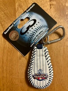 New York Yankees 2009 World Series Champs Baseball Seam Key Chain Keychain NWT - Picture 1 of 1