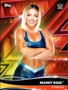2021 Topps WWE Superstars tarjeta de lucha libre #77 Mandy Rose - Imagen 1 de 1