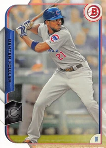 Dexter Fowler 2015 Bowman baseball base card #103 Chicago Cubs - Picture 1 of 2