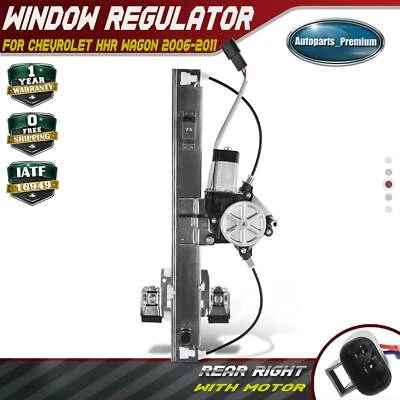 Regulador de ventana eléctrica con motor para Chevrolet HHR Wagon 2006-2011 trasero derecho derecho Foto 1 de 4